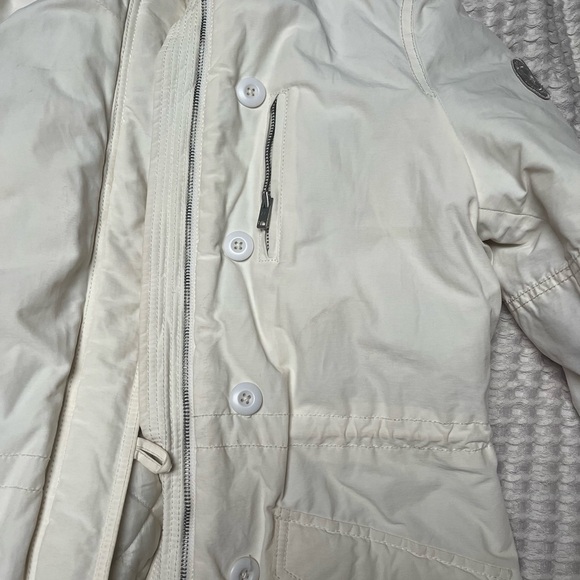 American Eagle winter coat size M  fur hood - Picture 10 of 16